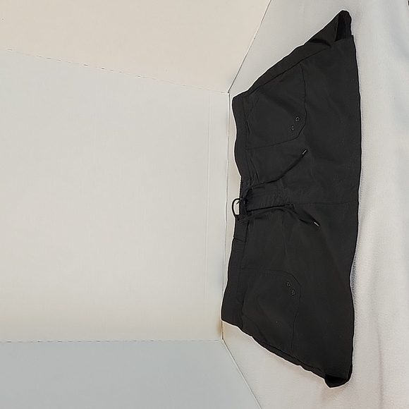 Tropical Escape Women's Black Drawstring W/ Pockets Swim Skirt, 14 - Picture 1 of 7